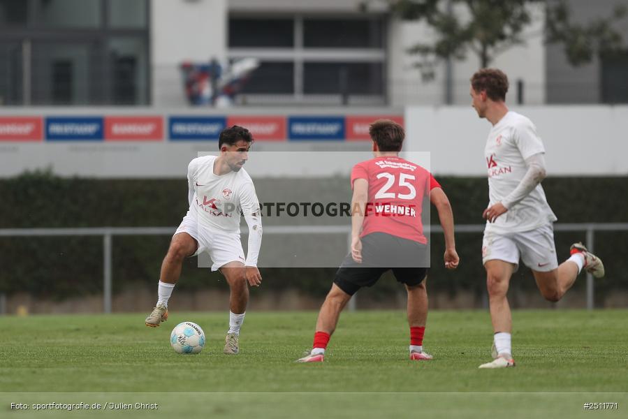 sport, action, Sportgelände, Schwebenried, SV Vatan Spor Aschaffenburg, Landesliga Nordwest, Fussball, DJK Schwebenried/Schwemmelsbach, BFV, 27.09.2025, 13. Spieltag - Bild-ID: 2511771