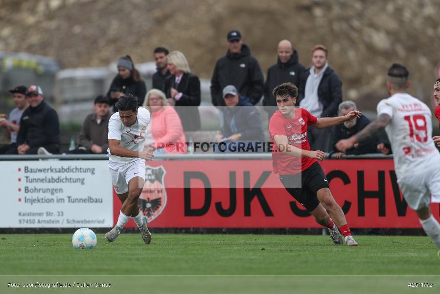 sport, action, Sportgelände, Schwebenried, SV Vatan Spor Aschaffenburg, Landesliga Nordwest, Fussball, DJK Schwebenried/Schwemmelsbach, BFV, 27.09.2025, 13. Spieltag - Bild-ID: 2511772