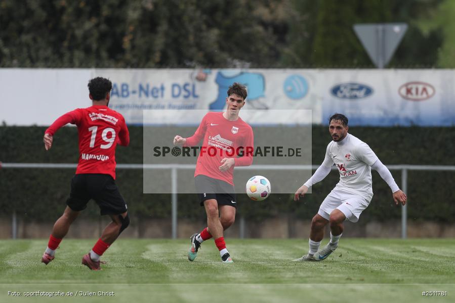 sport, action, Sportgelände, Schwebenried, SV Vatan Spor Aschaffenburg, Landesliga Nordwest, Fussball, DJK Schwebenried/Schwemmelsbach, BFV, 27.09.2025, 13. Spieltag - Bild-ID: 2511781