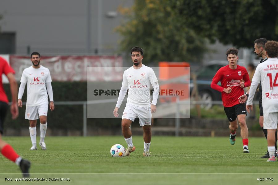 sport, action, Sportgelände, Schwebenried, SV Vatan Spor Aschaffenburg, Landesliga Nordwest, Fussball, DJK Schwebenried/Schwemmelsbach, BFV, 27.09.2025, 13. Spieltag - Bild-ID: 2511793