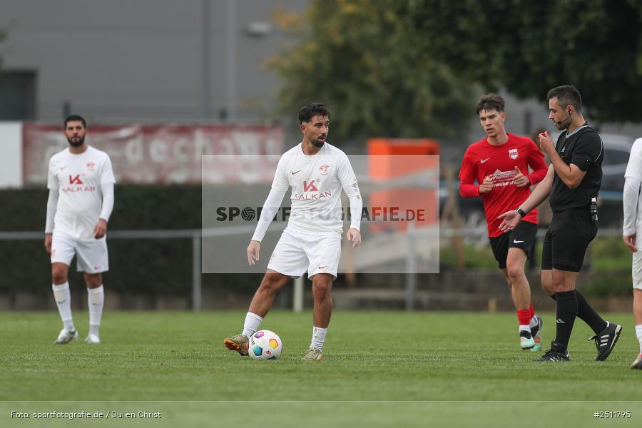 sport, action, Sportgelände, Schwebenried, SV Vatan Spor Aschaffenburg, Landesliga Nordwest, Fussball, DJK Schwebenried/Schwemmelsbach, BFV, 27.09.2025, 13. Spieltag - Bild-ID: 2511795