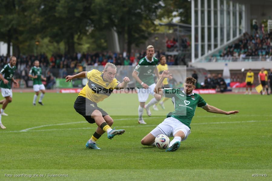 sport, action, TSV Alemannia Aachen, TSV, Schweinfurt, Sachs-Stadion, Fussball, FCS, DFB, 8. Spieltag, 3. Liga, 27.09.2025, 1. FC Schweinfurt 1905 - Bild-ID: 2511910