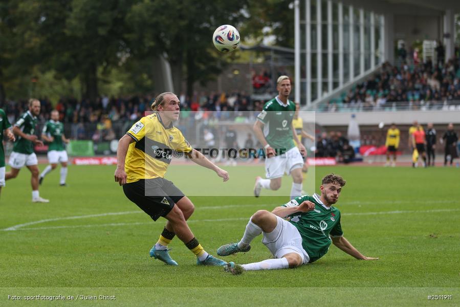 sport, action, TSV Alemannia Aachen, TSV, Schweinfurt, Sachs-Stadion, Fussball, FCS, DFB, 8. Spieltag, 3. Liga, 27.09.2025, 1. FC Schweinfurt 1905 - Bild-ID: 2511911