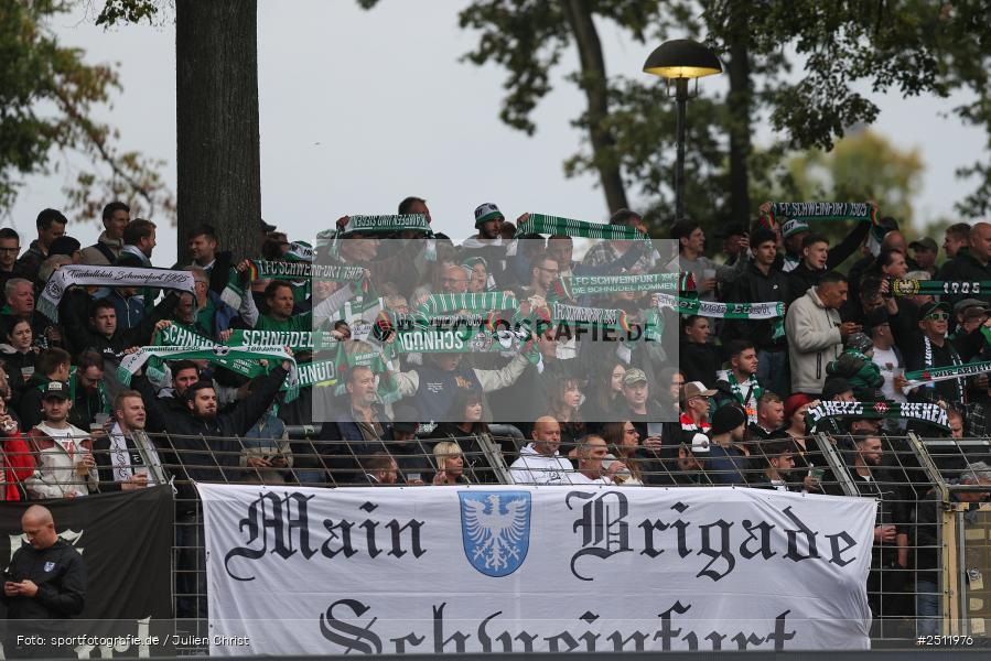 sport, action, TSV Alemannia Aachen, TSV, Schweinfurt, Sachs-Stadion, Fussball, FCS, DFB, 8. Spieltag, 3. Liga, 27.09.2025, 1. FC Schweinfurt 1905 - Bild-ID: 2511976
