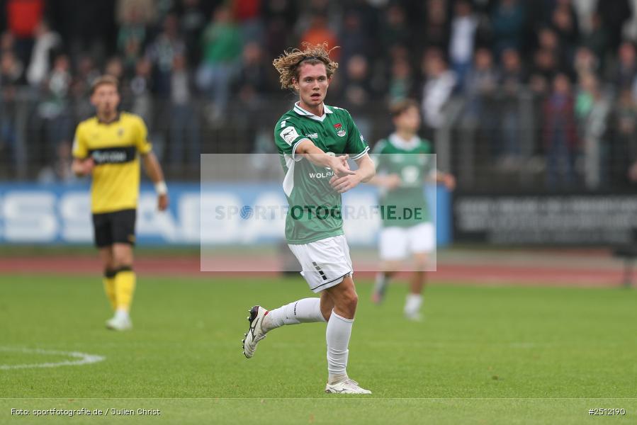 sport, action, TSV Alemannia Aachen, TSV, Schweinfurt, Sachs-Stadion, Fussball, FCS, DFB, 8. Spieltag, 3. Liga, 27.09.2025, 1. FC Schweinfurt 1905 - Bild-ID: 2512190
