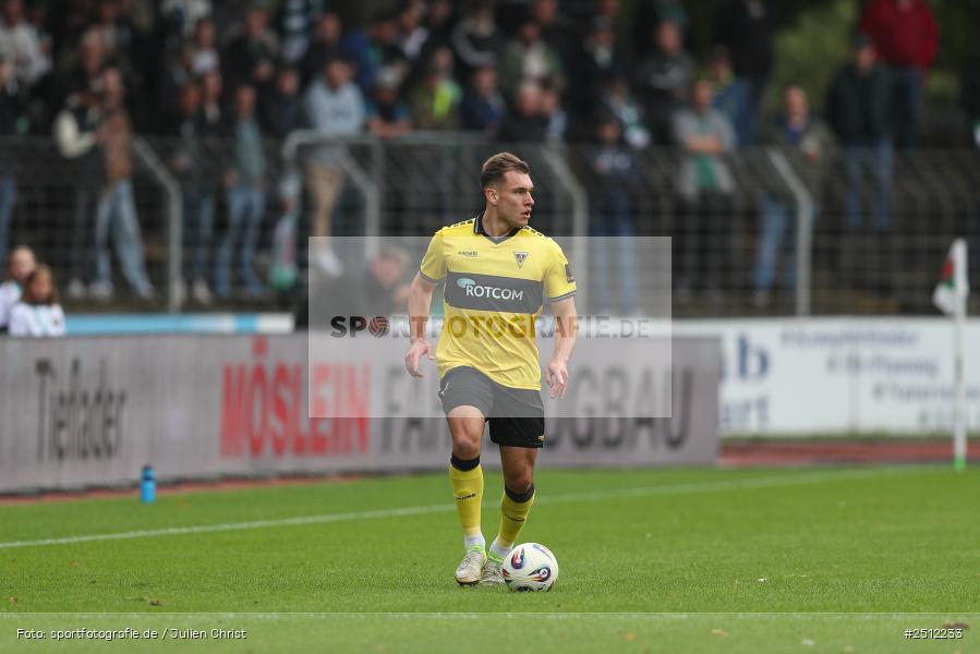 sport, action, TSV Alemannia Aachen, TSV, Schweinfurt, Sachs-Stadion, Fussball, FCS, DFB, 8. Spieltag, 3. Liga, 27.09.2025, 1. FC Schweinfurt 1905 - Bild-ID: 2512233
