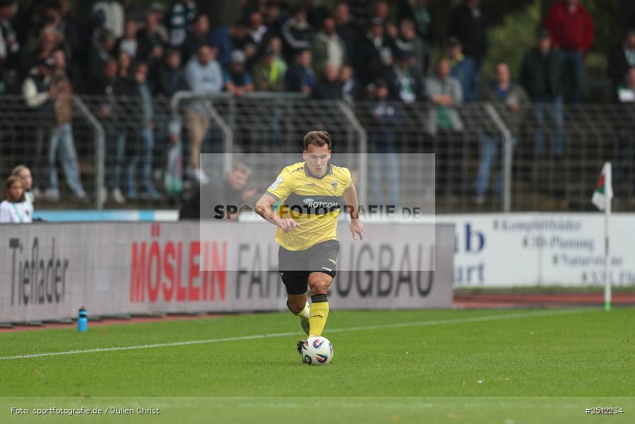 sport, action, TSV Alemannia Aachen, TSV, Schweinfurt, Sachs-Stadion, Fussball, FCS, DFB, 8. Spieltag, 3. Liga, 27.09.2025, 1. FC Schweinfurt 1905 - Bild-ID: 2512234