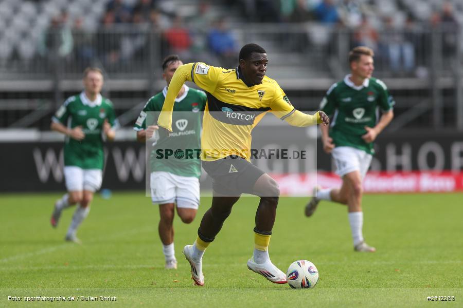 sport, action, TSV Alemannia Aachen, TSV, Schweinfurt, Sachs-Stadion, Fussball, FCS, DFB, 8. Spieltag, 3. Liga, 27.09.2025, 1. FC Schweinfurt 1905 - Bild-ID: 2512283