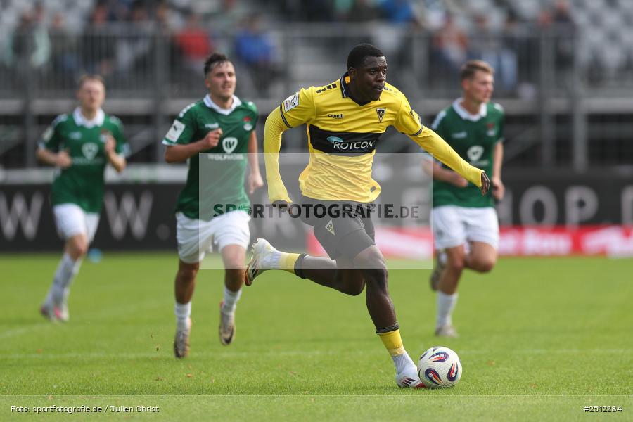 sport, action, TSV Alemannia Aachen, TSV, Schweinfurt, Sachs-Stadion, Fussball, FCS, DFB, 8. Spieltag, 3. Liga, 27.09.2025, 1. FC Schweinfurt 1905 - Bild-ID: 2512284