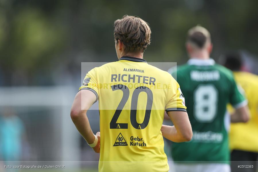 sport, action, TSV Alemannia Aachen, TSV, Schweinfurt, Sachs-Stadion, Fussball, FCS, DFB, 8. Spieltag, 3. Liga, 27.09.2025, 1. FC Schweinfurt 1905 - Bild-ID: 2512285