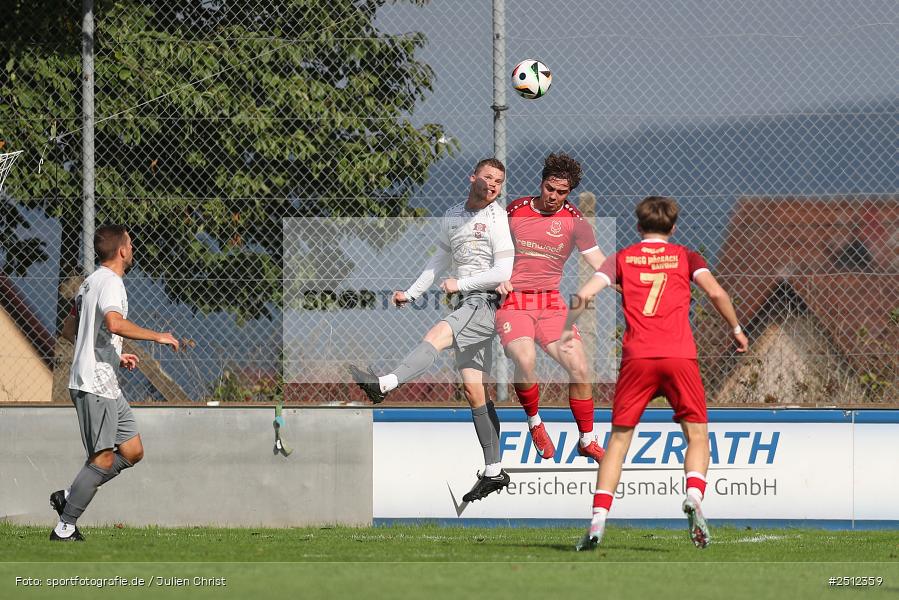 Sportgelände, Pflaumheim, 28.09.2025, sport, action, Fussball, BFV, 11. Spieltag, Bezirksliga Unterfranken West, SPG, TSV, SpVgg Hösbach-Bahnhof, TSV Pflaumheim - Bild-ID: 2512359