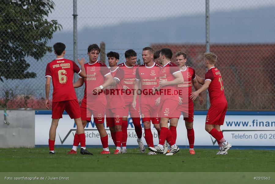 Sportgelände, Pflaumheim, 28.09.2025, sport, action, Fussball, BFV, 11. Spieltag, Bezirksliga Unterfranken West, SPG, TSV, SpVgg Hösbach-Bahnhof, TSV Pflaumheim - Bild-ID: 2512362