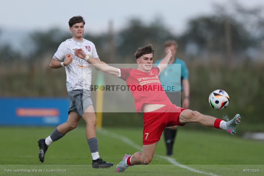Sportgelände, Pflaumheim, 28.09.2025, sport, action, Fussball, BFV, 11. Spieltag, Bezirksliga Unterfranken West, SPG, TSV, SpVgg Hösbach-Bahnhof, TSV Pflaumheim - Bild-ID: 2512365