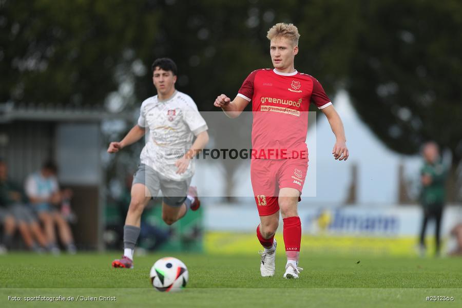 Sportgelände, Pflaumheim, 28.09.2025, sport, action, Fussball, BFV, 11. Spieltag, Bezirksliga Unterfranken West, SPG, TSV, SpVgg Hösbach-Bahnhof, TSV Pflaumheim - Bild-ID: 2512366