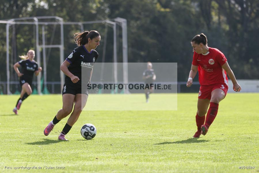 sport, action, SGS Essen, SGS, SANA Sportpark, Offenbach, OFC, Kickers Offenbach, Fussball, Frauen, DFB Pokal, DFB, 28.09.2025, 1. Runde - Bild-ID: 2512389