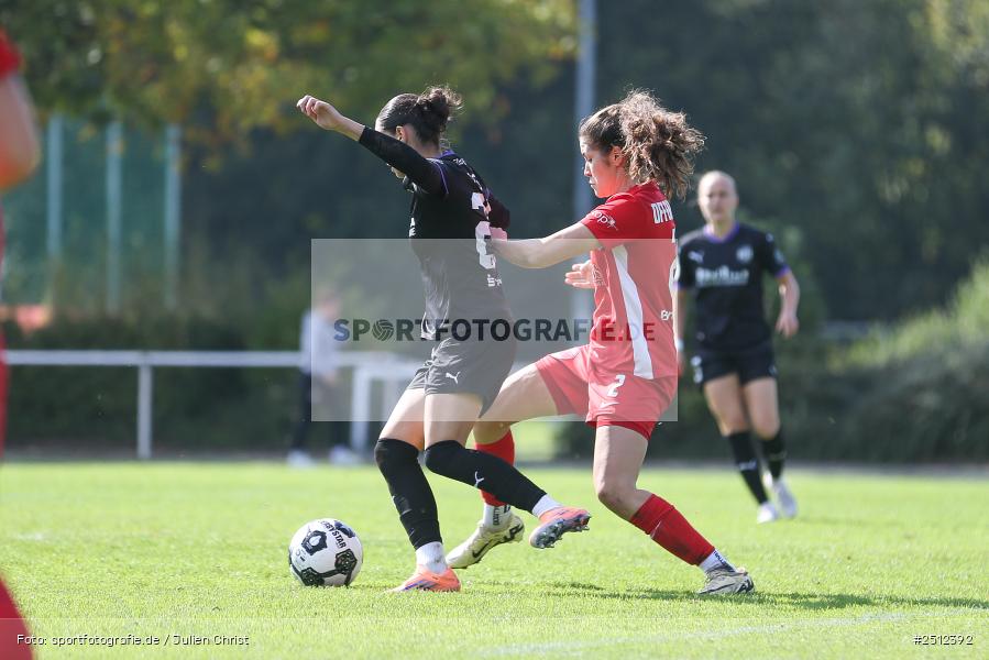 sport, action, SGS Essen, SGS, SANA Sportpark, Offenbach, OFC, Kickers Offenbach, Fussball, Frauen, DFB Pokal, DFB, 28.09.2025, 1. Runde - Bild-ID: 2512392