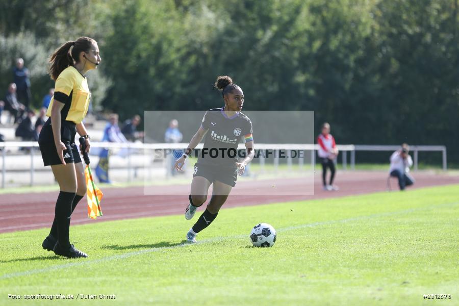 sport, action, SGS Essen, SGS, SANA Sportpark, Offenbach, OFC, Kickers Offenbach, Fussball, Frauen, DFB Pokal, DFB, 28.09.2025, 1. Runde - Bild-ID: 2512393