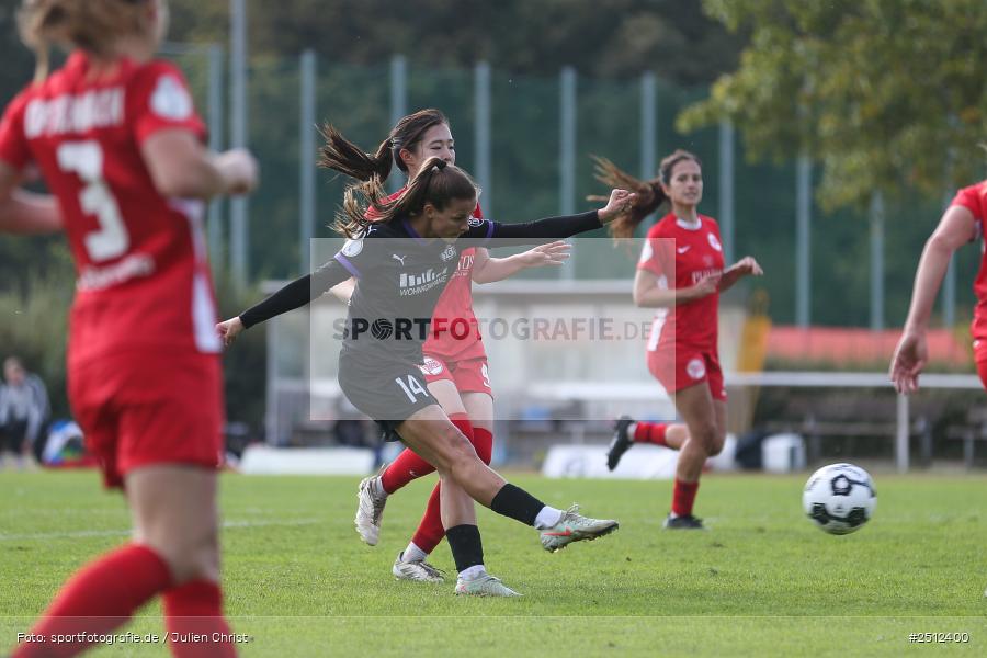 sport, action, SGS Essen, SGS, SANA Sportpark, Offenbach, OFC, Kickers Offenbach, Fussball, Frauen, DFB Pokal, DFB, 28.09.2025, 1. Runde - Bild-ID: 2512400