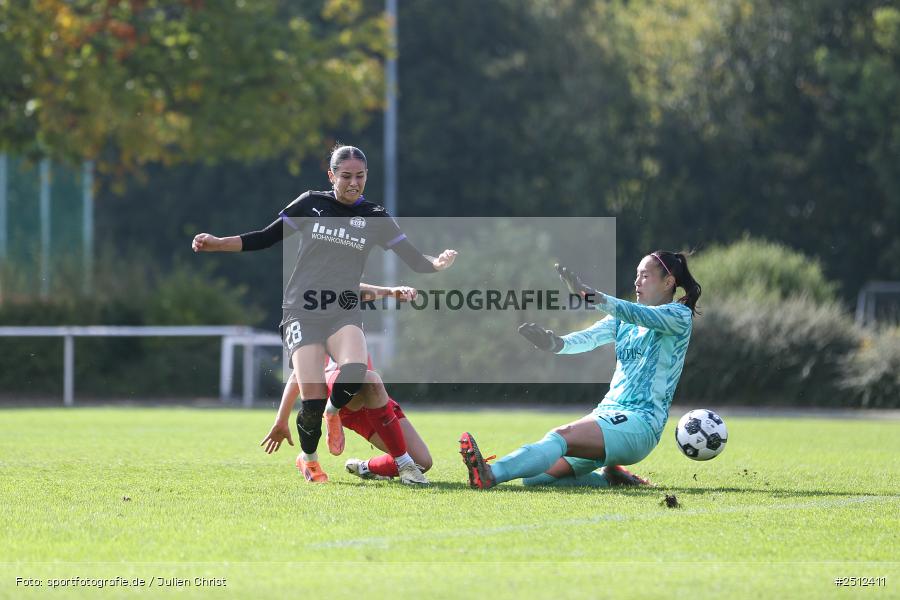 sport, action, SGS Essen, SGS, SANA Sportpark, Offenbach, OFC, Kickers Offenbach, Fussball, Frauen, DFB Pokal, DFB, 28.09.2025, 1. Runde - Bild-ID: 2512411