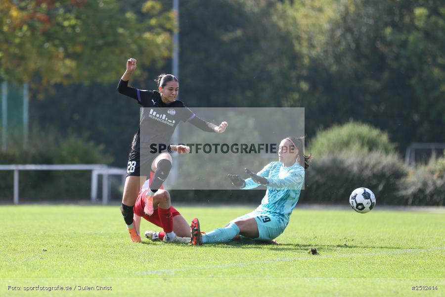 sport, action, SGS Essen, SGS, SANA Sportpark, Offenbach, OFC, Kickers Offenbach, Fussball, Frauen, DFB Pokal, DFB, 28.09.2025, 1. Runde - Bild-ID: 2512414
