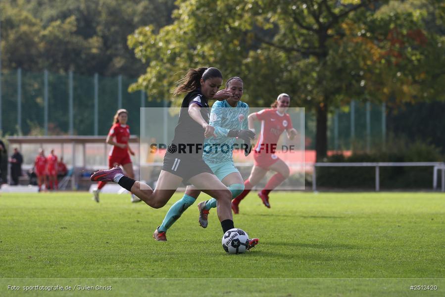 sport, action, SGS Essen, SGS, SANA Sportpark, Offenbach, OFC, Kickers Offenbach, Fussball, Frauen, DFB Pokal, DFB, 28.09.2025, 1. Runde - Bild-ID: 2512420