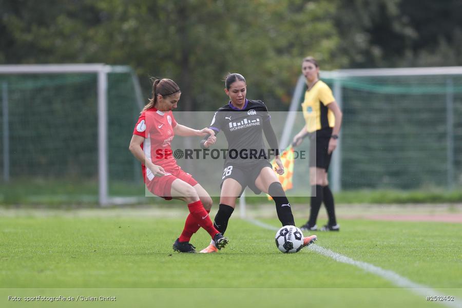 sport, action, SGS Essen, SGS, SANA Sportpark, Offenbach, OFC, Kickers Offenbach, Fussball, Frauen, DFB Pokal, DFB, 28.09.2025, 1. Runde - Bild-ID: 2512452