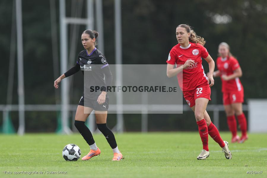 sport, action, SGS Essen, SGS, SANA Sportpark, Offenbach, OFC, Kickers Offenbach, Fussball, Frauen, DFB Pokal, DFB, 28.09.2025, 1. Runde - Bild-ID: 2512467