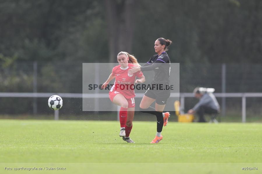 sport, action, SGS Essen, SGS, SANA Sportpark, Offenbach, OFC, Kickers Offenbach, Fussball, Frauen, DFB Pokal, DFB, 28.09.2025, 1. Runde - Bild-ID: 2512474