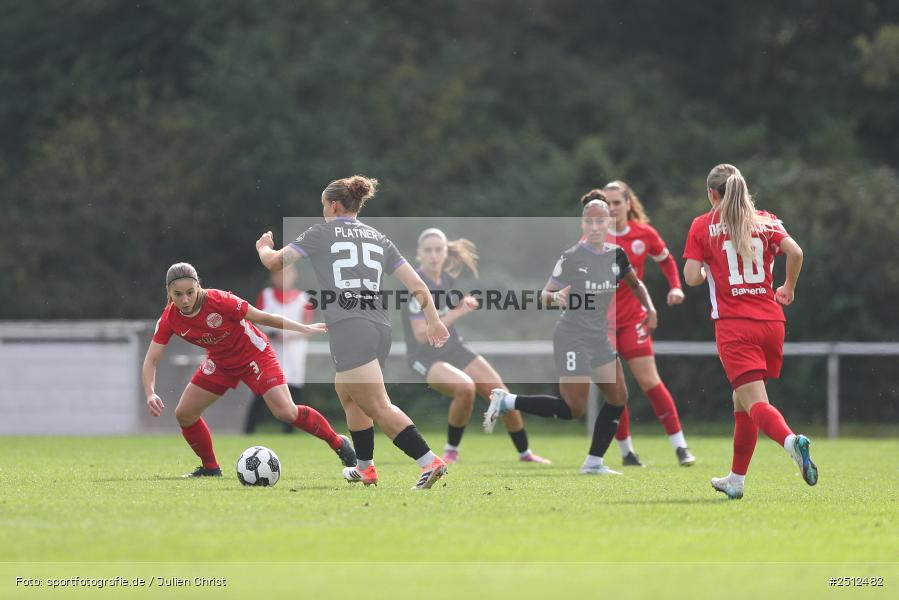 sport, action, SGS Essen, SGS, SANA Sportpark, Offenbach, OFC, Kickers Offenbach, Fussball, Frauen, DFB Pokal, DFB, 28.09.2025, 1. Runde - Bild-ID: 2512482