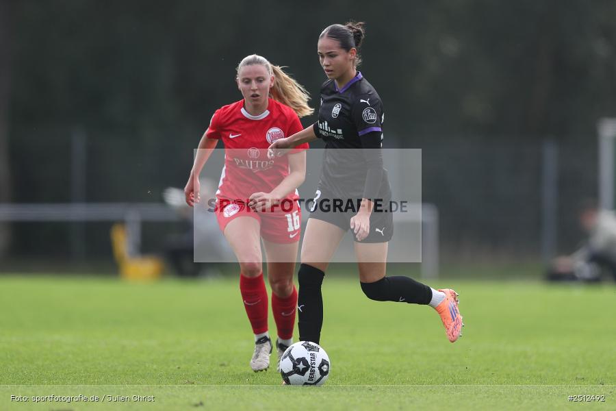 sport, action, SGS Essen, SGS, SANA Sportpark, Offenbach, OFC, Kickers Offenbach, Fussball, Frauen, DFB Pokal, DFB, 28.09.2025, 1. Runde - Bild-ID: 2512492