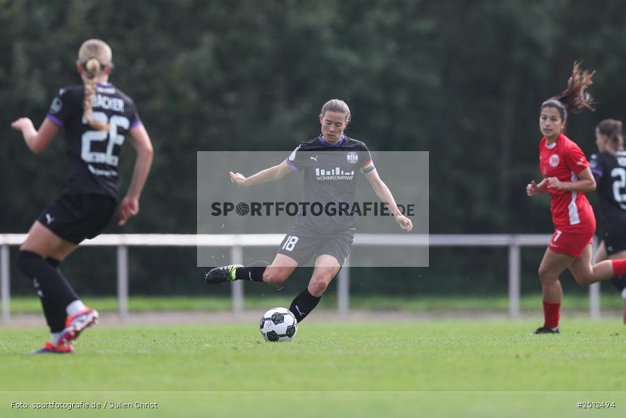 sport, action, SGS Essen, SGS, SANA Sportpark, Offenbach, OFC, Kickers Offenbach, Fussball, Frauen, DFB Pokal, DFB, 28.09.2025, 1. Runde - Bild-ID: 2512494