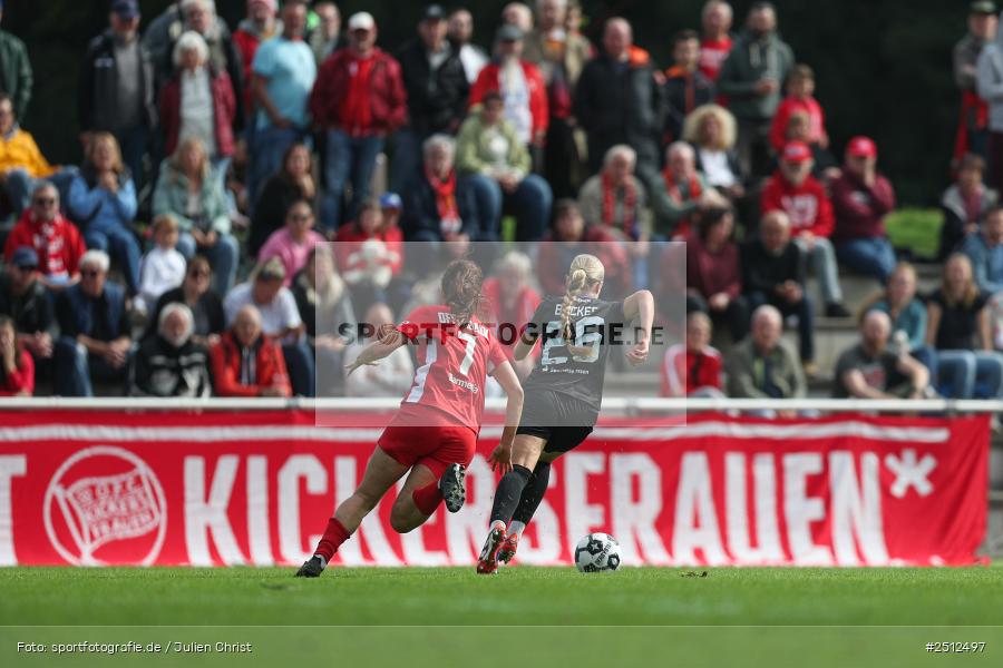 sport, action, SGS Essen, SGS, SANA Sportpark, Offenbach, OFC, Kickers Offenbach, Fussball, Frauen, DFB Pokal, DFB, 28.09.2025, 1. Runde - Bild-ID: 2512497