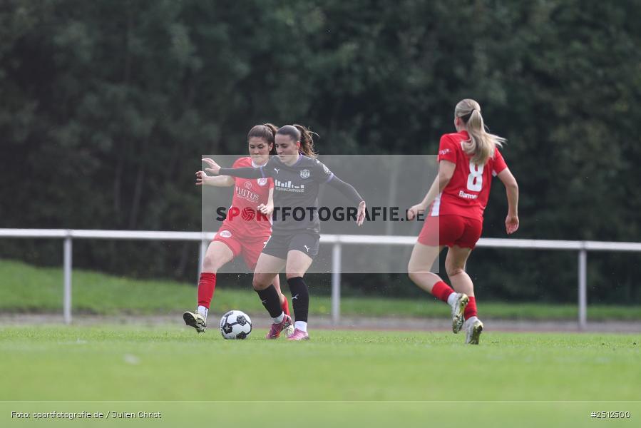 sport, action, SGS Essen, SGS, SANA Sportpark, Offenbach, OFC, Kickers Offenbach, Fussball, Frauen, DFB Pokal, DFB, 28.09.2025, 1. Runde - Bild-ID: 2512500