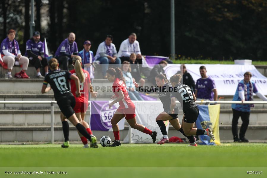 sport, action, SGS Essen, SGS, SANA Sportpark, Offenbach, OFC, Kickers Offenbach, Fussball, Frauen, DFB Pokal, DFB, 28.09.2025, 1. Runde - Bild-ID: 2512501