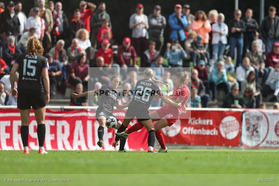sport, action, SGS Essen, SGS, SANA Sportpark, Offenbach, OFC, Kickers Offenbach, Fussball, Frauen, DFB Pokal, DFB, 28.09.2025, 1. Runde - Bild-ID: 2512507