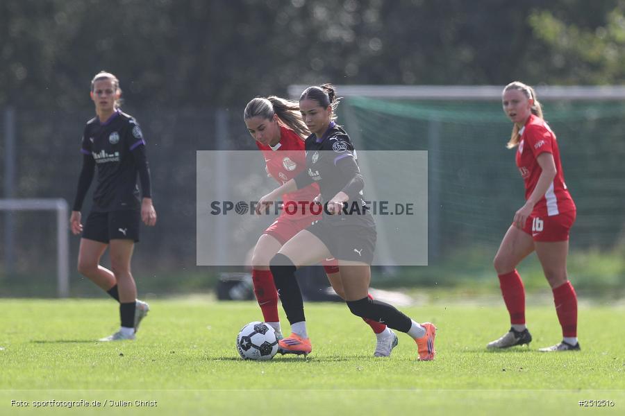 sport, action, SGS Essen, SGS, SANA Sportpark, Offenbach, OFC, Kickers Offenbach, Fussball, Frauen, DFB Pokal, DFB, 28.09.2025, 1. Runde - Bild-ID: 2512516
