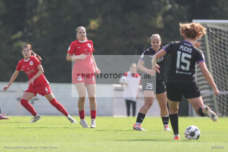 sport, action, SGS Essen, SGS, SANA Sportpark, Offenbach, OFC, Kickers Offenbach, Fussball, Frauen, DFB Pokal, DFB, 28.09.2025, 1. Runde - Bild-ID: 2512518