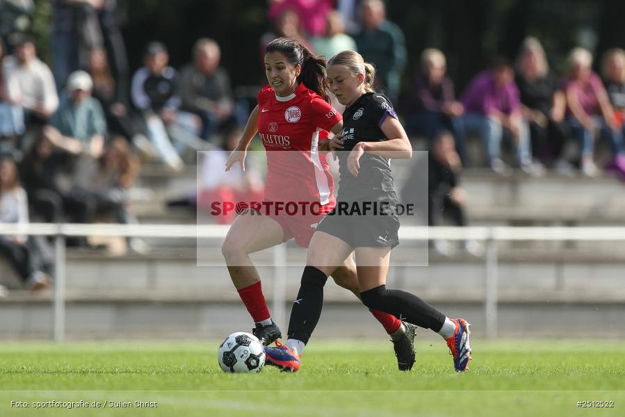 sport, action, SGS Essen, SGS, SANA Sportpark, Offenbach, OFC, Kickers Offenbach, Fussball, Frauen, DFB Pokal, DFB, 28.09.2025, 1. Runde - Bild-ID: 2512522