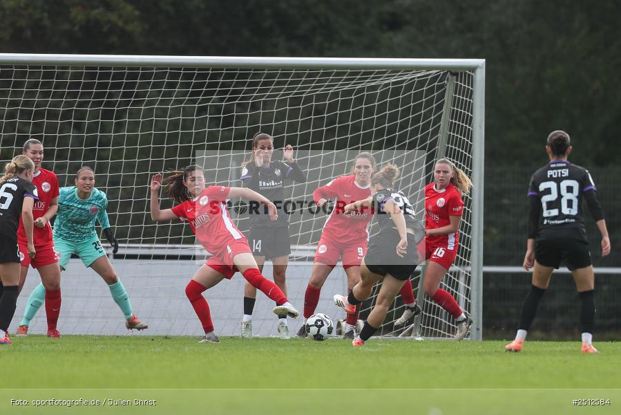 sport, action, SGS Essen, SGS, SANA Sportpark, Offenbach, OFC, Kickers Offenbach, Fussball, Frauen, DFB Pokal, DFB, 28.09.2025, 1. Runde - Bild-ID: 2512584