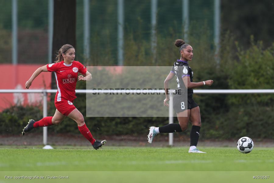 sport, action, SGS Essen, SGS, SANA Sportpark, Offenbach, OFC, Kickers Offenbach, Fussball, Frauen, DFB Pokal, DFB, 28.09.2025, 1. Runde - Bild-ID: 2512587