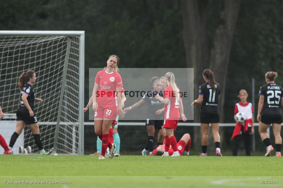 sport, action, SGS Essen, SGS, SANA Sportpark, Offenbach, OFC, Kickers Offenbach, Fussball, Frauen, DFB Pokal, DFB, 28.09.2025, 1. Runde - Bild-ID: 2512590