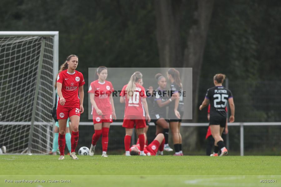 sport, action, SGS Essen, SGS, SANA Sportpark, Offenbach, OFC, Kickers Offenbach, Fussball, Frauen, DFB Pokal, DFB, 28.09.2025, 1. Runde - Bild-ID: 2512591