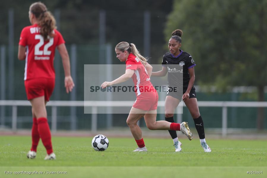 sport, action, SGS Essen, SGS, SANA Sportpark, Offenbach, OFC, Kickers Offenbach, Fussball, Frauen, DFB Pokal, DFB, 28.09.2025, 1. Runde - Bild-ID: 2512601