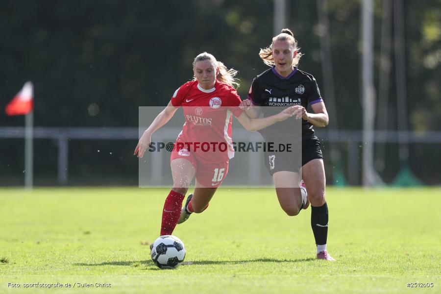 sport, action, SGS Essen, SGS, SANA Sportpark, Offenbach, OFC, Kickers Offenbach, Fussball, Frauen, DFB Pokal, DFB, 28.09.2025, 1. Runde - Bild-ID: 2512605