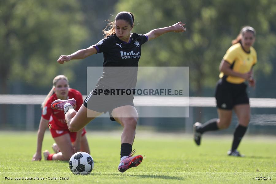 sport, action, SGS Essen, SGS, SANA Sportpark, Offenbach, OFC, Kickers Offenbach, Fussball, Frauen, DFB Pokal, DFB, 28.09.2025, 1. Runde - Bild-ID: 2512618