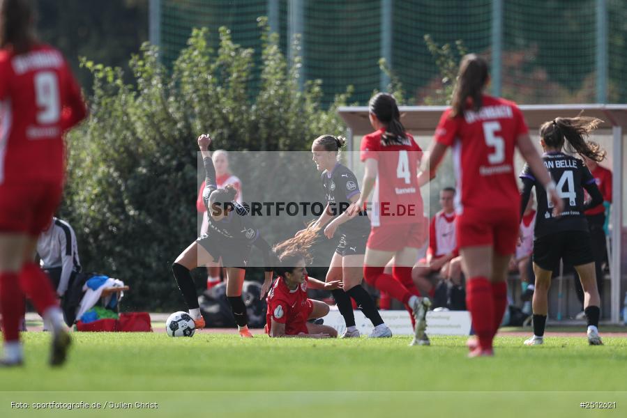sport, action, SGS Essen, SGS, SANA Sportpark, Offenbach, OFC, Kickers Offenbach, Fussball, Frauen, DFB Pokal, DFB, 28.09.2025, 1. Runde - Bild-ID: 2512621