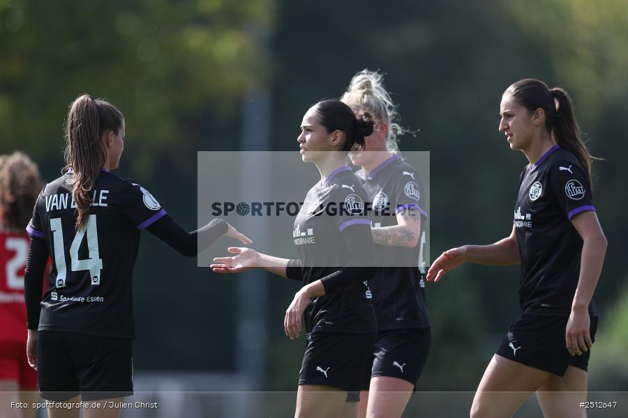 sport, action, SGS Essen, SGS, SANA Sportpark, Offenbach, OFC, Kickers Offenbach, Fussball, Frauen, DFB Pokal, DFB, 28.09.2025, 1. Runde - Bild-ID: 2512647