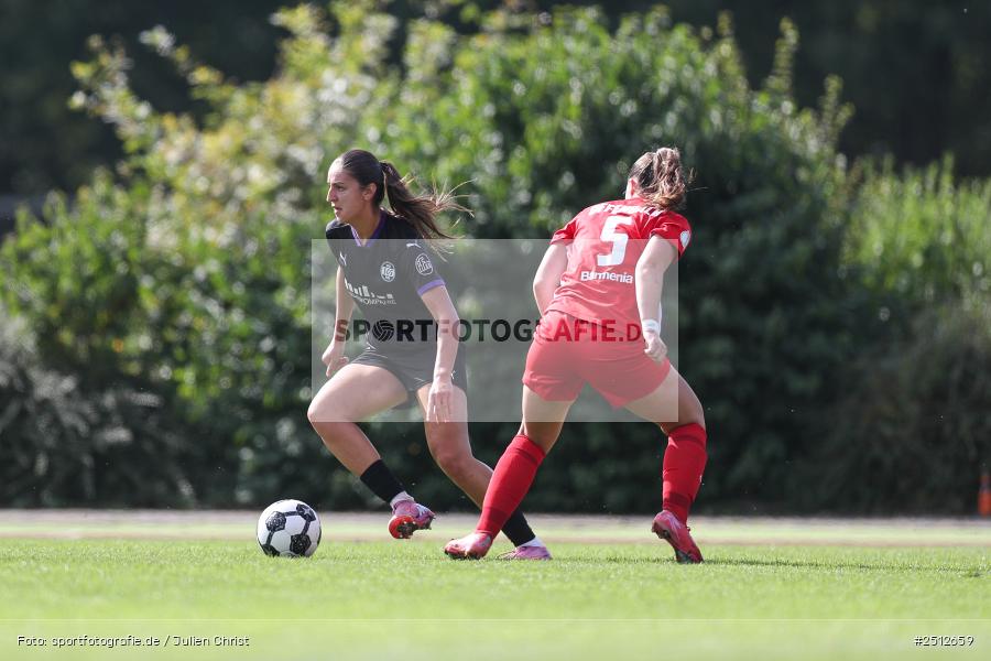 sport, action, SGS Essen, SGS, SANA Sportpark, Offenbach, OFC, Kickers Offenbach, Fussball, Frauen, DFB Pokal, DFB, 28.09.2025, 1. Runde - Bild-ID: 2512659
