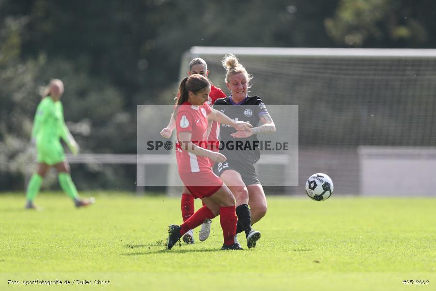 sport, action, SGS Essen, SGS, SANA Sportpark, Offenbach, OFC, Kickers Offenbach, Fussball, Frauen, DFB Pokal, DFB, 28.09.2025, 1. Runde - Bild-ID: 2512662