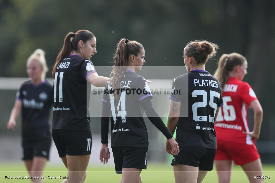 sport, action, SGS Essen, SGS, SANA Sportpark, Offenbach, OFC, Kickers Offenbach, Fussball, Frauen, DFB Pokal, DFB, 28.09.2025, 1. Runde - Bild-ID: 2512672